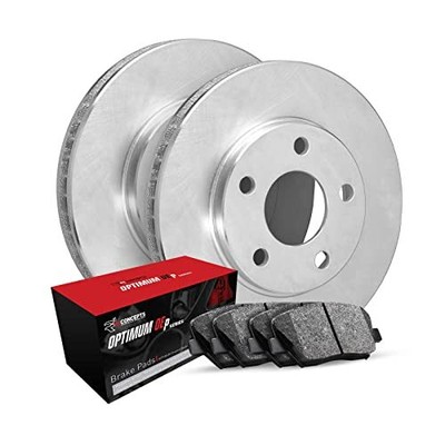 R1 Concepts WH R1 Concepts Disc Brake Rotor Set with Optimum Oe Pads -
