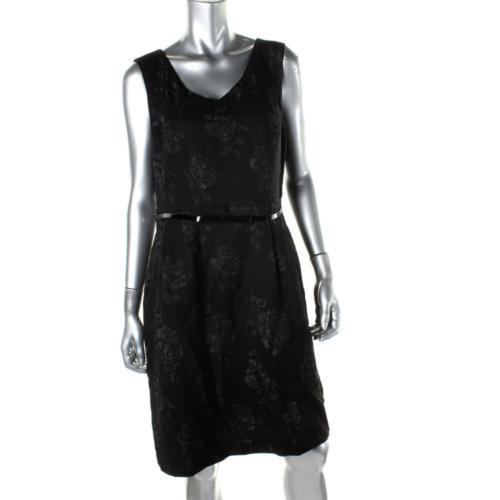 Ellen Tracy Women's Black Floral Lace Lined Maxi Dress Size 1X | eBay