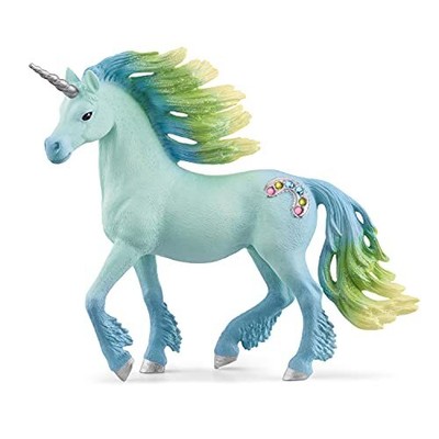 SCHLEICH 70722 bayala Marshmallow Unicorn Stallion Figurine Multicoloured