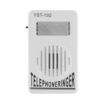 Laroal Amplificateur de Sonnerie téléphonique Extra Fort avec lumière strobos...