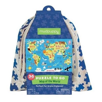 Map of the World Puzzle to Go (Toys) (UK IMPORT)