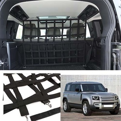 2020-2023 For Land Rover Defender 110 Cloth Trunk Mesh Web Partition Organizer