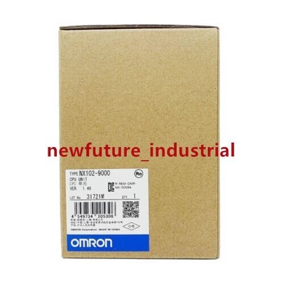New In Box Original Omron NX102-9000 CPU Unit NX102-9000