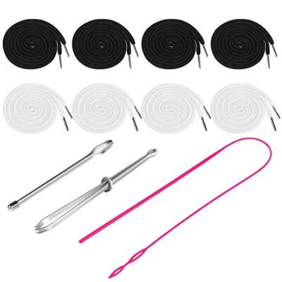 Minired 8PCS Drawstring Cords Replacement Drawstrings for Sweatpants Shorts wit