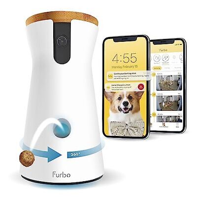 Furbo 360° Dog Camera w/Subscription Smart Camera View, Tracking, Treat toss