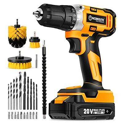 /driver Kit 20v Max 3/8" Compact Drill Set With 2.0a Battery