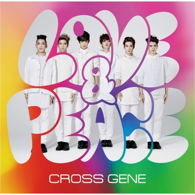 CROSS GENE Love & Peace / Shi-tai! JAPAN K-POP CD + DVD SEALED