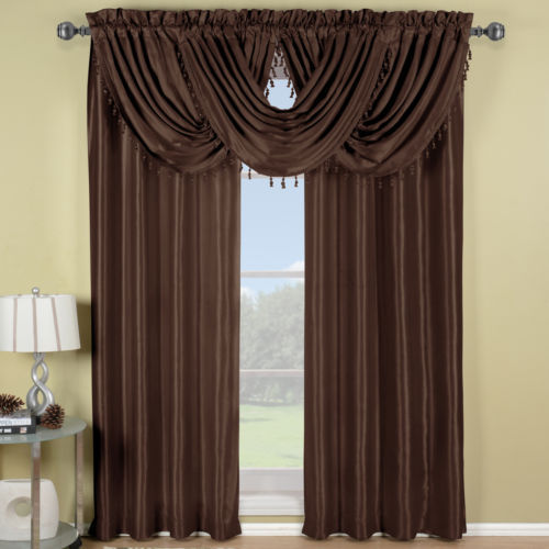 Solid Pattern Modern Window Curtains & Drapes