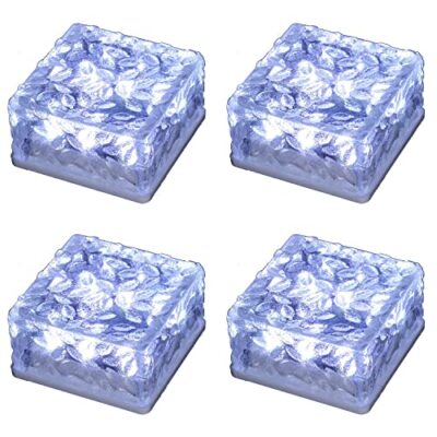 Outdoor Waterproof Led Rock Lights Brick Lights Pavers Lights La...
