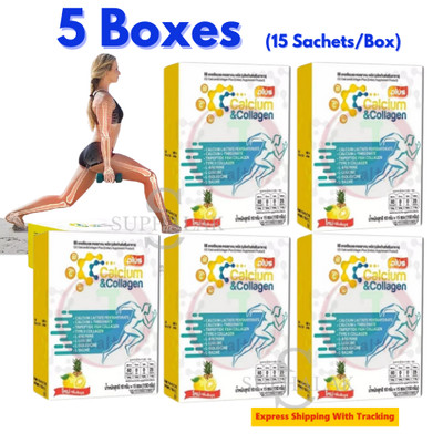 5x CC Calcium Collagen Strengthen Joints Knees Plus Vitamins Plus Nourish