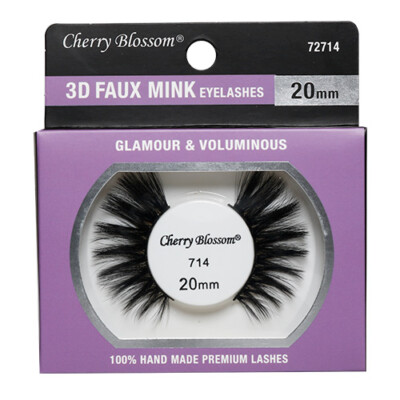Cherry Blossom 3D Faux Mink 20mm Eyelashes #714