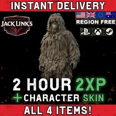  Call of Duty Modern Warfare 2 - Jack Links ''Ghillie'' COMPLETE SET (4 Items) 