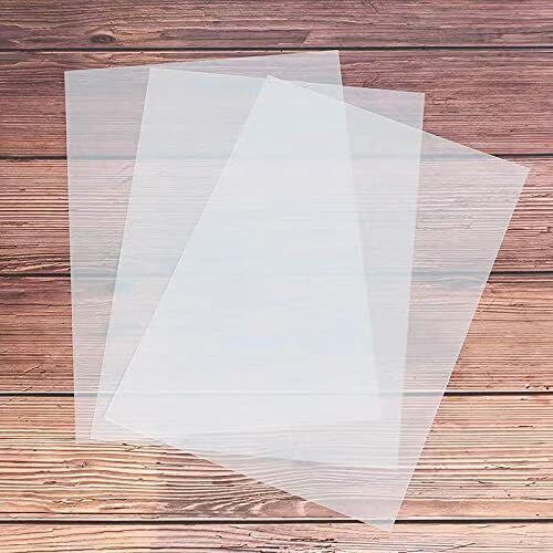  Vellum Paper,50 Sheets,113GSM 8.5 x 11.5 inches Printable Translucent Tracing 