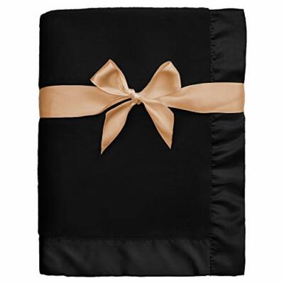 With 2 Inch Satin Trim Soft Antistatic Plush Blanket For Boy