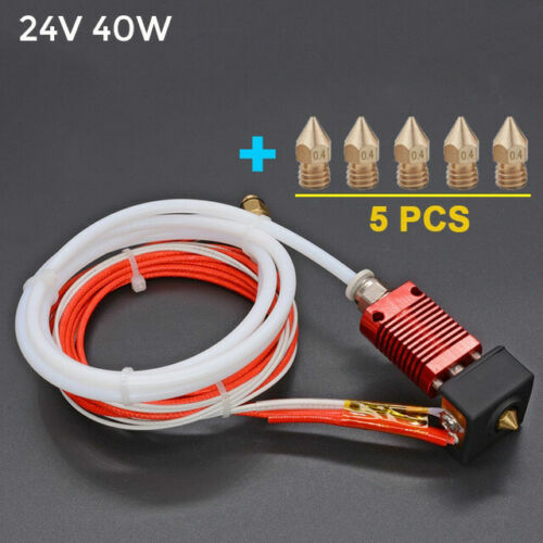 Alfawise U20 U30 U30 Pro Hotend Extrudeuse Mk8 24v 40w Extruder + Buses + Coque