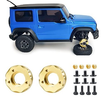 2PCS RC Brass Front Steering Knuckles Set for Kyosho Mini Z 4x4 1/18 Scale Ji...