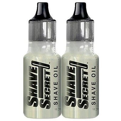 SHAVE SECRET SHAVING OIL- THE BEST SHAVE EVER 18.75ML2 Pack