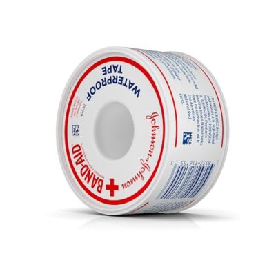Band-Aid Brand First Aid Water Block 100% Waterproof Self-Adhesive Tape Roll ...