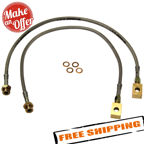 Skyjacker FBL17 Stainless Steel Front Brake Lines
