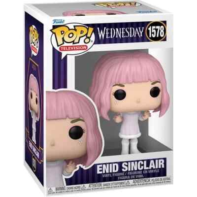 Funko POP! TV Netflix Wednesday Wave 2 - Enid Sinclair Figure #1578 + Protector