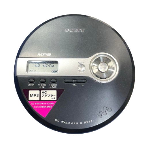 SONY CD Walkman D-NE241 Portable Player Compact Disc Black Good | eBay