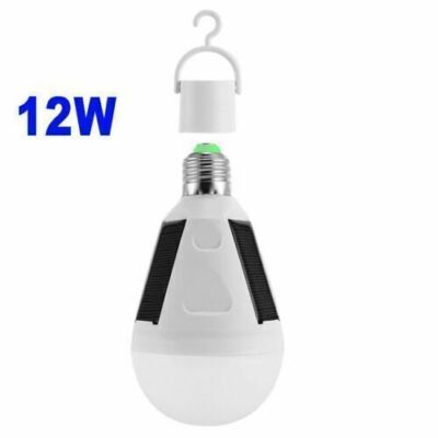 E27 7W/ 12W LED Globe Bulb Lamp Home Camping Solar Hunting Emergency Outdoor