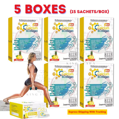 5x CC Calcium Collagen Strengthen Joints Knees Plus Vitamins Nourish Restore