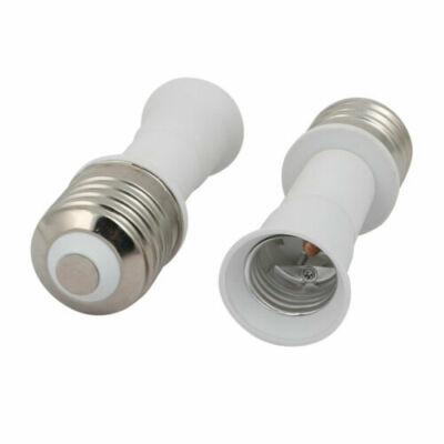 4 pcs E40 to E27 Flexible Socket Extender Adapter from 5 inch to 6 inches