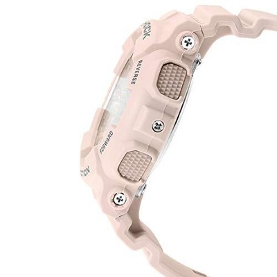 Pre-owned Casio G-shock Analog-digital Rose Gold Dial Women Gma-s120mf-4adr (g732)