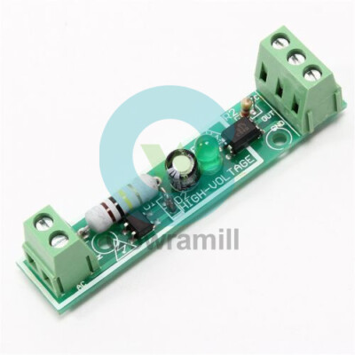 1-Bit AC 220V Optocoupler Isolation Module Voltage Detect Board Adaptive for PLC