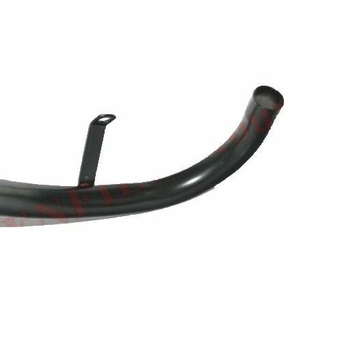 Fits Royal Enfield Bullet 500 Exhaust Silencer Bend Pipe Black Powder Coated 