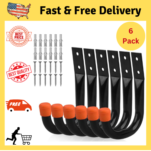 Garden Hose Reel Hanger Wall Mount Bike Hook Cable Storage Hanger Tool Organizer
