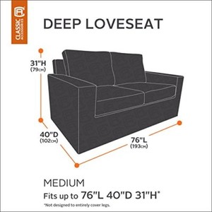 Classic Accessories 55 423 035101 Ec Ravenna Patio Deep Seat Sofa