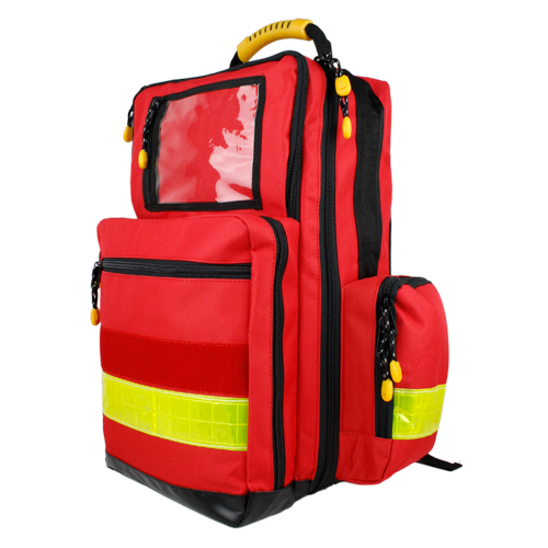 Fenomed Notfallrucksack Polyester rot Notfalltasche Rettungsrucksack Erste-Hilfe