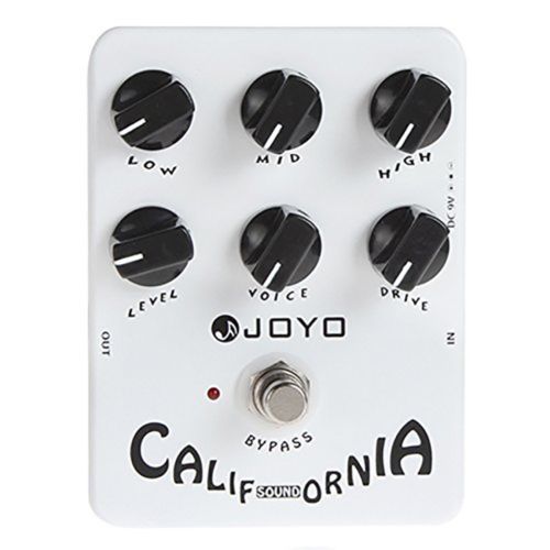 Guitarra JOYO Pedais de distorção e overdrive