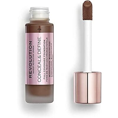 Makeup Revolution Conceal & Define Foundation, For Dark Skin Tones, F16