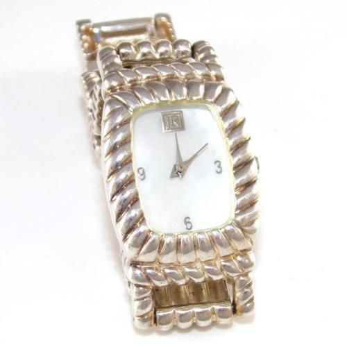 Banda de plata Judith Ripka Relojes de pulsera