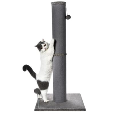 Bobcat Cat Scratching Post for Indoor Cats Tall Cat Scratch Post Carpet Cat S...