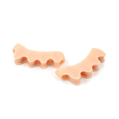2 Pcs Bunion Corrector Silicone Toe Separator Straightener Orthopedic Toes Space