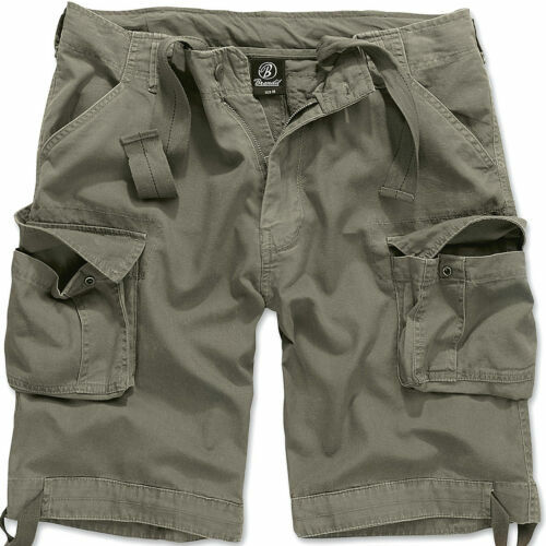 Brandit Urban Legend Pantaloncini Ripstop, Beige, Taglia XL, Pratici Con Tasche Cargo