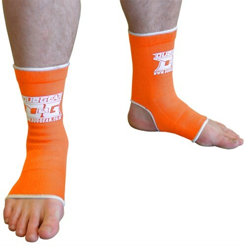 ANKLE SUPPORTS NEON ORANGE MUAY THAI MMA KICKBOXING Kids and Adults XXS to L