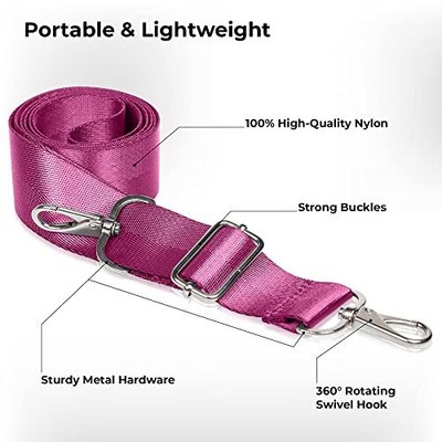 Wide Purse Strap Replacement for Crossbody Messenger Shoulder Bag Guitar Bag