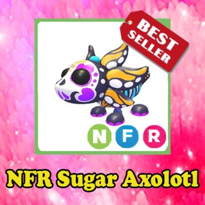 NFR Sugar Axolotl - ADOPT PET from ME   PET NEW 2024   The Trusted Store!!