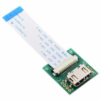 Raspberry PI Camera Module to HDTV  Type A Male HDTV FPC Flat Cord for PES001
