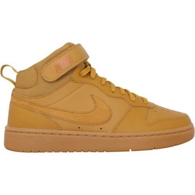 

Кроссовки Nike Court Borough Mid 2 для больших детей, пшеничные/пшенично-черные (CD7782 701) —, Wheat/wheat-black