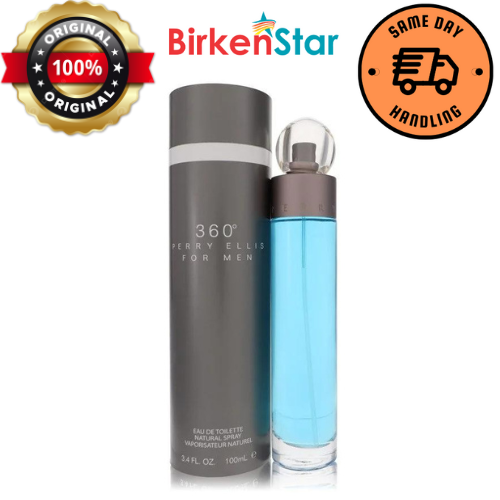 Perry Ellis 360 Cologne By Perry Ellis EDT Spray for Men 3.4 oz EDT Spray 100ML