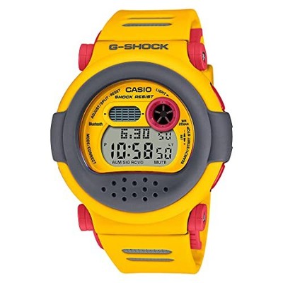 Pre-owned Casio G-shock Digital Yellow Dial Men G-b001mve-9dr (g1344)
