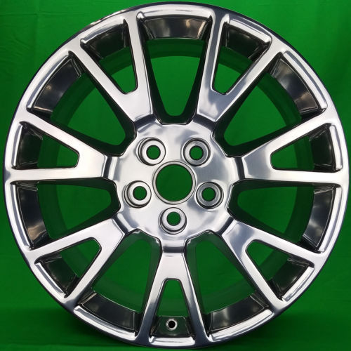 1 New 19x8.5 Select Precision Alloys Shadow Black Brushed DDT