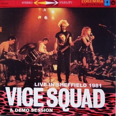 VICE SQUAD live in sheffield & demo session 1981 ...bristol punk legends top gem