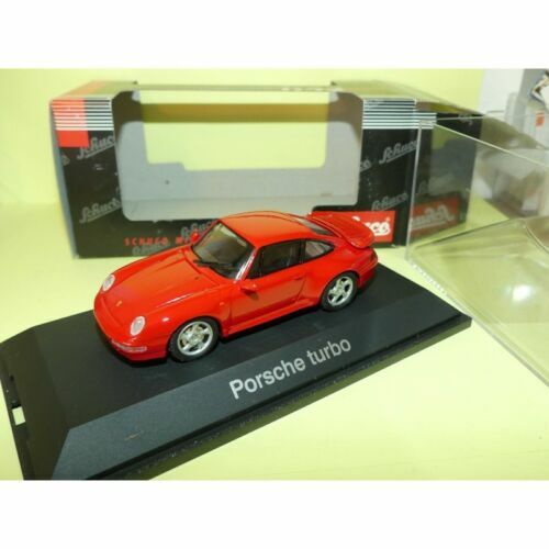 Véhicules miniatures rouges Schuco Porsche